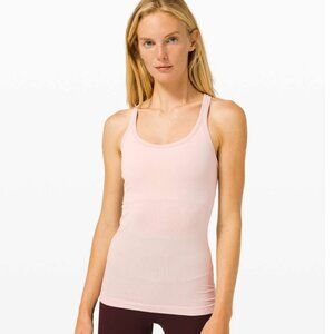 Lululemon Ebb To Street Tank (Misty Pink?) - Size 4 Racerback Tank Top Shirt